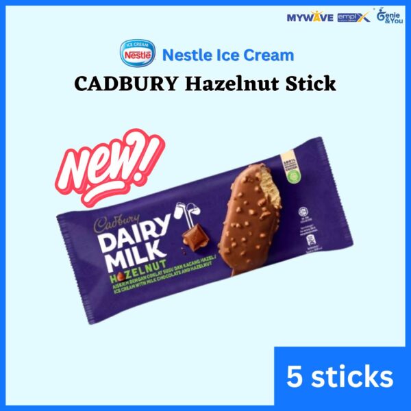 CADBURY Hazelnut Stick x5